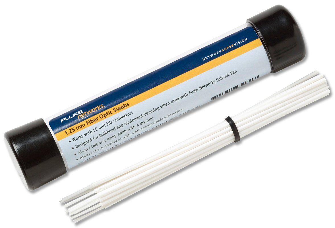FIBER OPTIC CLEANING SWABS - 1.25MM